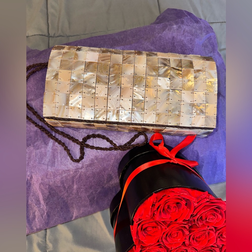 Elegant Mother of Pearl Clutch